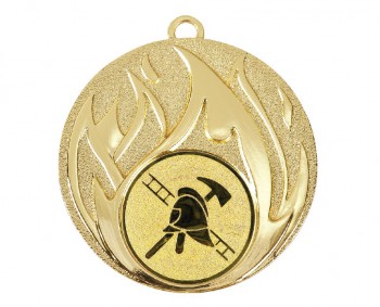 Poháry.com® Medaile MD49 hasič zlato