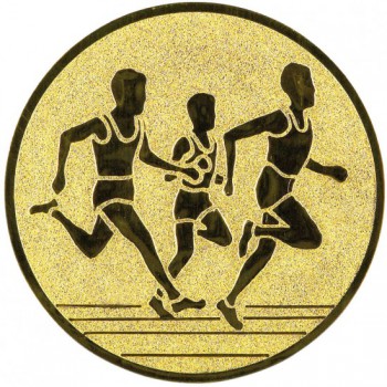 Poháry.com® Emblém běh zlato 25 mm