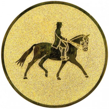 Poháry.com® Emblém drezura zlato 25 mm