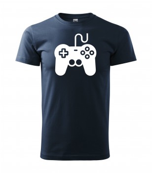 Poháry.com® Tričko pro hráče H01 námořní modrá s bílým potiskem XS pánské