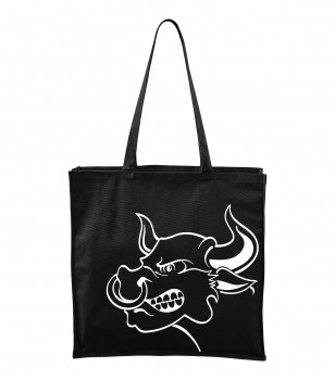 Poháry.com® Bavlněná taška černá CARRY - T14
