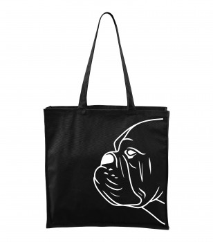 Poháry.com® Bavlněná taška černá CARRY - T15