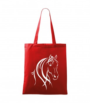 Poháry.com® Bavlněná taška červená HANDY - T05