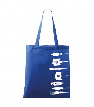 Poháry.com® Bavlněná taška královská modrá HANDY - T10