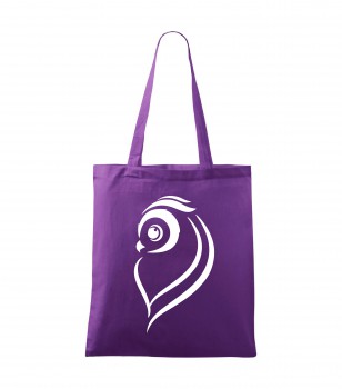 Poháry.com® Bavlněná taška fialová HANDY - T101