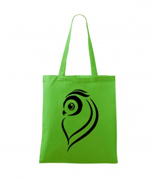 Poháry.com® Bavlněná taška světle zelená HANDY - T101