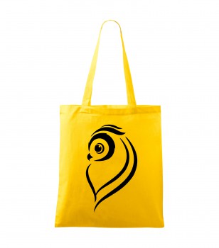 Poháry.com® Bavlněná taška žlutá HANDY - T101