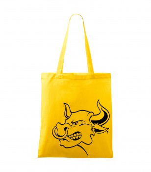 Poháry.com® Bavlněná taška žlutá HANDY - T14