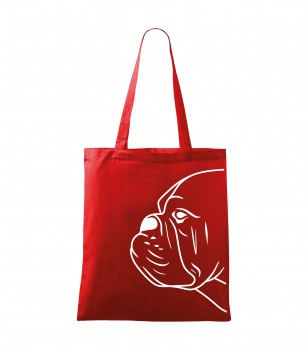 Poháry.com® Bavlněná taška červená HANDY - T15