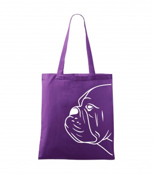 Poháry.com® Bavlněná taška fialová HANDY - T15