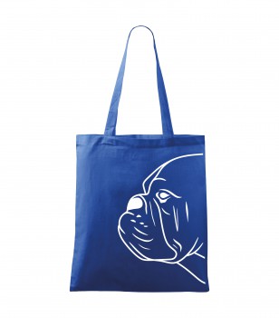 Poháry.com® Bavlněná taška královská modrá HANDY - T15