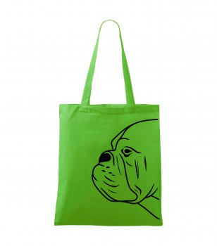 Poháry.com® Bavlněná taška světle zelená HANDY - T15
