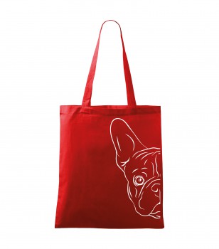 Poháry.com® Bavlněná taška červená HANDY - T16