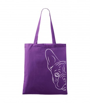 Poháry.com® Bavlněná taška fialová HANDY - T16