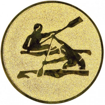 Poháry.com® Emblém kanoistika zlato 25 mm