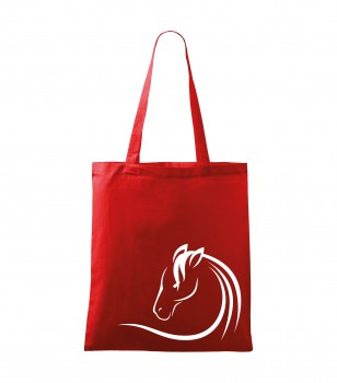 Poháry.com® Bavlněná taška červená HANDY - T17