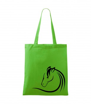 Poháry.com® Bavlněná taška světle zelená HANDY - T17