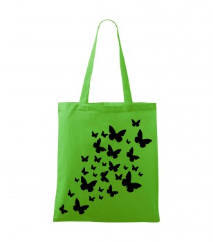 Poháry.com® Bavlněná taška světle zelená HANDY - T20