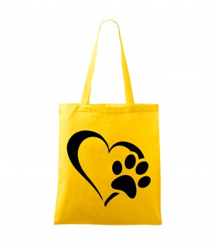 Poháry.com® Bavlněná taška žlutá HANDY - T130