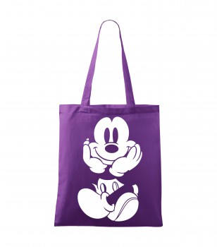 Poháry.com® Bavlněná taška fialová HANDY - T261
