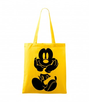 Poháry.com® Bavlněná taška žlutá HANDY - T261