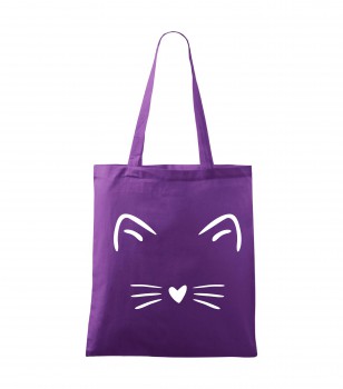 Poháry.com® Bavlněná taška fialová HANDY - T262