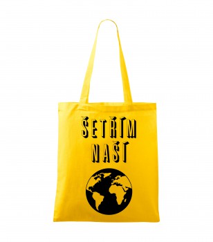 Poháry.com® Bavlněná taška žlutá HANDY - T400