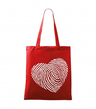 Poháry.com® Bavlněná taška červená HANDY - T317