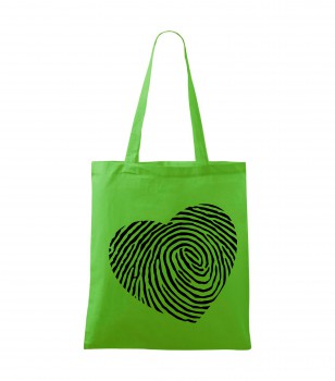 Poháry.com® Bavlněná taška světle zelená HANDY - T317