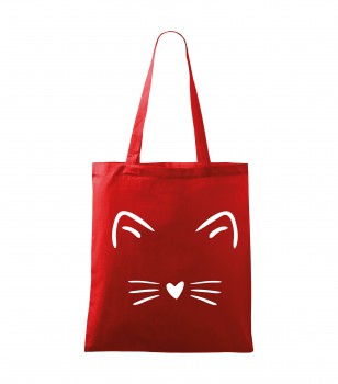 Poháry.com® Bavlněná taška červená HANDY - T262