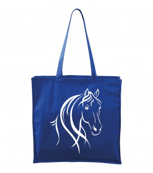 Poháry.com® Bavlněná taška královská modrá CARRY - T05
