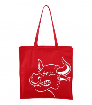 Poháry.com® Bavlněná taška červená CARRY - T14