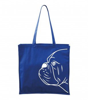 Poháry.com® Bavlněná taška královská modrá CARRY - T15