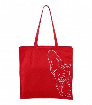 Poháry.com® Bavlněná taška červená CARRY - T16