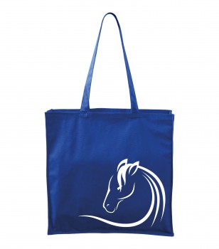 Poháry.com® Bavlněná taška královská modrá CARRY - T17