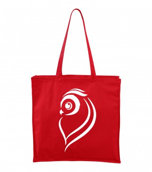 Poháry.com® Bavlněná taška červená CARRY - T101