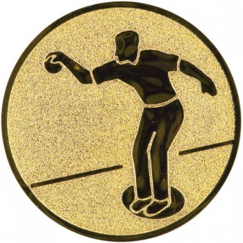Poháry.com® Emblém petanque zlato 50 mm