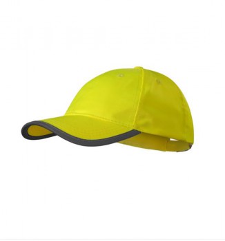 MALFINI ®  Reflexní kšiltovka ADLER HV Reflex s reflexními prvky žlutá