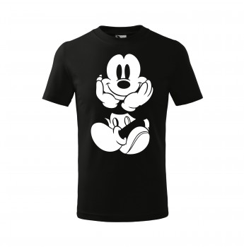 Poháry.com® Tričko Mickey Mouse 261 dětské černé 110 cm/4 roky