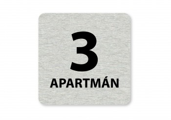 Poháry.com® Piktogram 3.apartmán stříbro