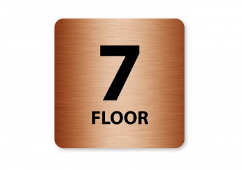 Poháry.com® Piktogram 7.floor bronz