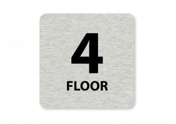 Poháry.com® Piktogram 4.floor stříbro