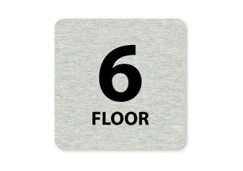 Poháry.com® Piktogram 6.floor stříbro