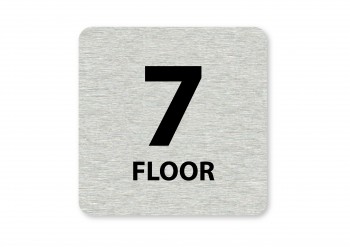 Poháry.com® Piktogram 7.floor stříbro