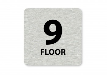Poháry.com® Piktogram 9.floor stříbro
