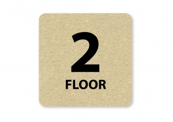 Poháry.com® Piktogram 2.floor zlato