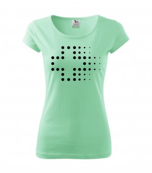 Poháry.com® Tričko pro zdravotní sestřičku D3 mátové XS dámské