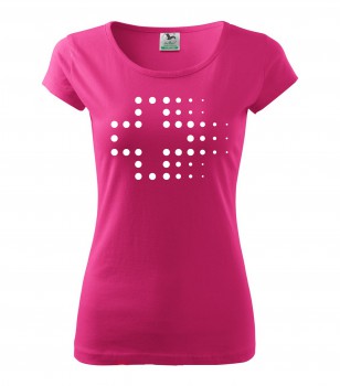 Poháry.com® Tričko pro zdravotní sestřičku D3 růžové XL dámské