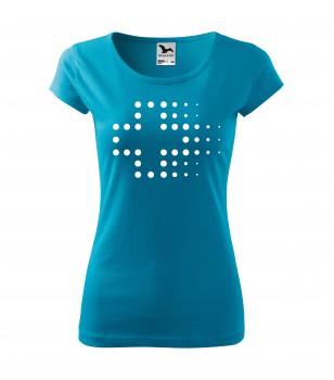 Poháry.com® Tričko pro zdravotní sestřičku D3 tyrkysové XS dámské