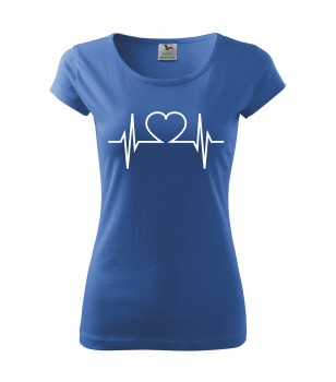 Poháry.com® Tričko pro zdravotní sestřičku D22 azurové
